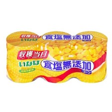 Maïs frais Inaba sans sel ajouté (155g x 3 boîtes) pour régimes faibles en sodium