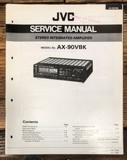 JVC A-90 Amplifier Service Manual Original 