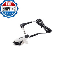 Korg Cm-300 Clip-On Contact Microphone W/ 1.2 Maximum Width - White Black