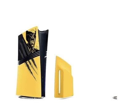 PlayStation 5 Pro Cover Marvel's Wolverine Battle Yellow Limited Edit