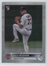 2022 Topps Update Rainbow Foil Cole Sands #US208 2qw