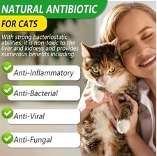 Natural Antibiotic for Cats Pet Supplements Immune Allergy Relief