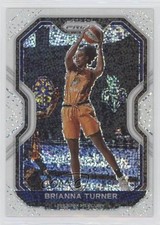 2021 Panini Prizm WNBA White Sparkle Prizm Brianna Turner #25 00zd