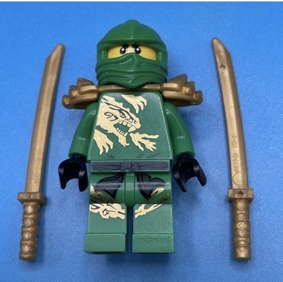 BRAND NEW LEGO Ninjago Lloyd DX Minifigure with Two Katanas Target Exclusive