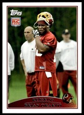 Brian Orakpo 2009 Topps #347 Rookie Washington Redskins Football Card. rookie card picture