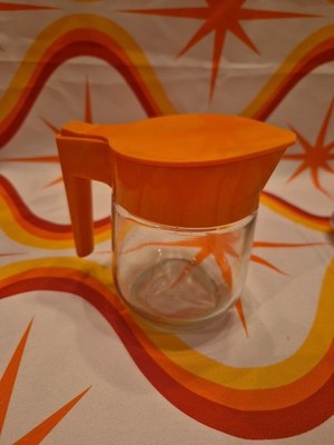 Gemco Vintage Glass Syrup Dispenser/Creamer