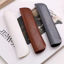 Large Capacity Pen Pouch Solid Color Pen Holder Pen Bags  Office Supplies