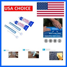 Heavy-Duty Vinyl Liner Pool Repair Patch Adhesive Glue Kit for Above Ground I...