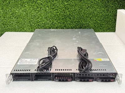 Supermicro 113-7 / SYS-1029P-WTR 8-Bay Drive Server w 2x Intel CPU & 3x Caddies
