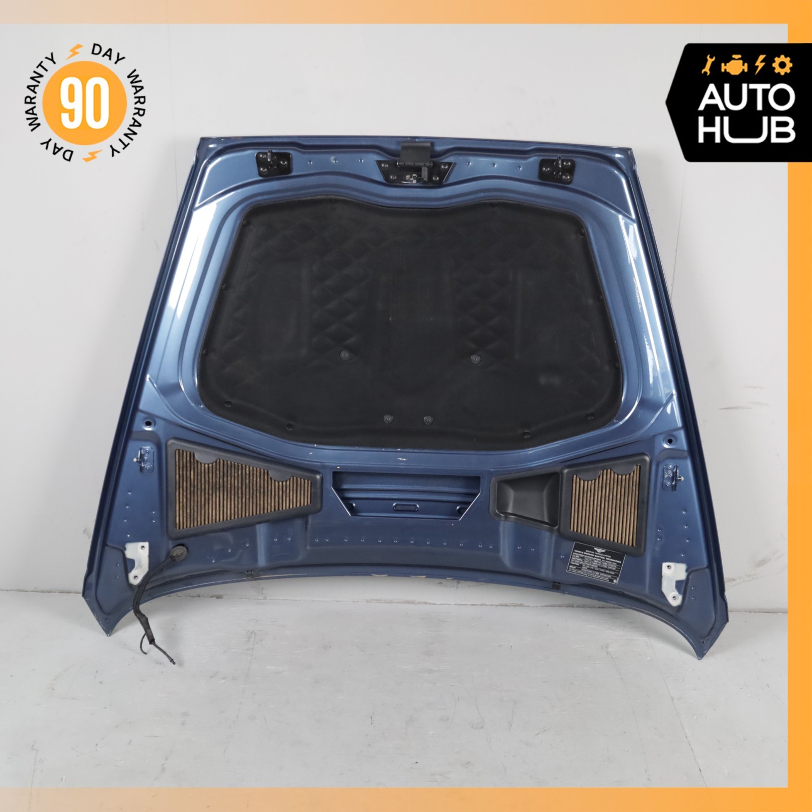12-18 Bentley Continental GTC GT Hood Bonnet Cover Panel Assembly Blue OEM 11k