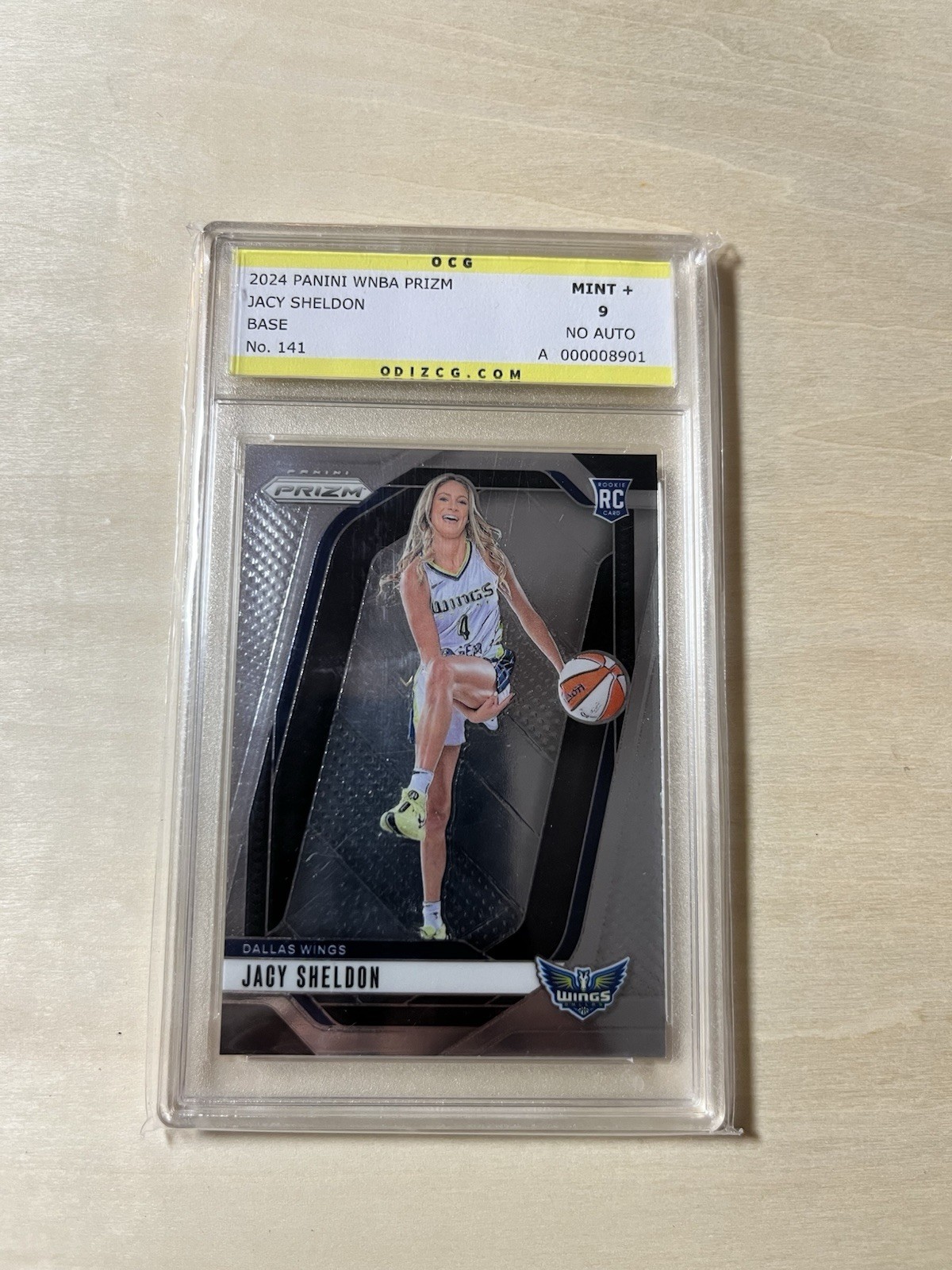 Jacy Sheldon Graded Rookie 2024 Panini Prizm WNBA - Jacy Sheldon #141 (RC)