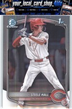 2025 Bowman Draft Chrome #BDC-20 Steele Hall Cincinnati Reds