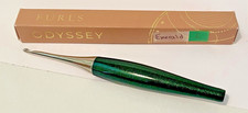 Furls Original ODYSSEY CROCHET HOOK  EMERALD  Size E - 3.5 mm  New in Box