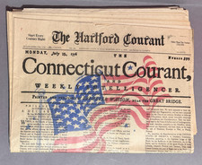 Special Bicentennial Edition 1976 July 4 Hartford Courant Connecticut Newspaper Special Bicentennial Edition 1976 July 4 Hartford Courant Connecticut Newspaper
