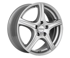1x RONAL RONAL R56 kristallsilber 6.0Jx15 4x100 ET31 1x RONAL RONAL R56 kristallsilber 6.0Jx15 4x100 ET31