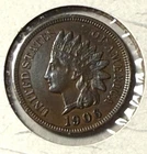1906 Indian head cent- nice design details!