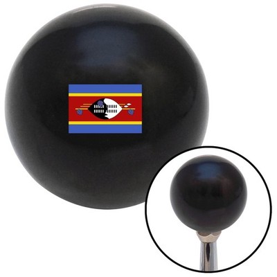 Swaziland Black Shift Knob w/ M16x1.5 Insert Shifter Auto Manual Custom Brody