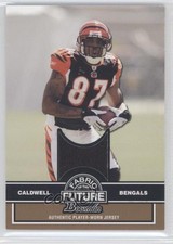 2008 Bowman Fabric of the Future Relics Gold 47/100 Andre Caldwell #AC 0c2