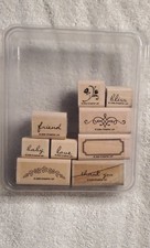 Stampin' Up, set, Note Worthy, set of 9, 2006 Gently Used