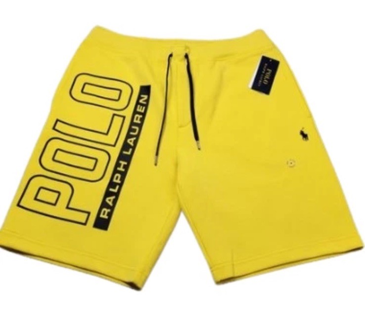 Polo Ralph Lauren Men's Yellow Big & Tall Polo Logo Tech Knit