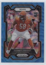 2023 Panini Prizm Rookies Blue Wave Prizm 75/199 Darnell Wright #313 0am1