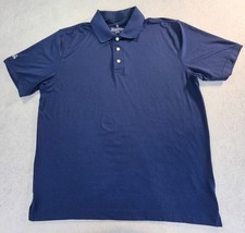 Brooks Brothers Performance Polo Shirt Mens XL Blue Short Sleeve Logo Golf Polo