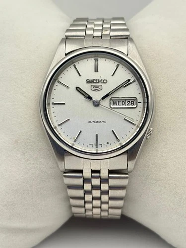 Vintage Seiko 5 Automatic Men's Watch Japan Day/Date 6309-8800