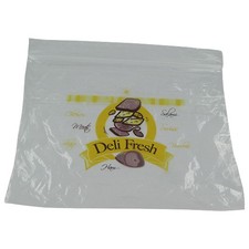 Reloc Zippit Zip-Lock Polyethylene Deli Pouch Clear 8" L x 10" D | 1000/Case