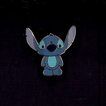 Disney WDW Mini Cute Cutie Characters Lilo & Stitch Stitch Only Pin