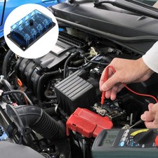 Bloc de fusibles automatique, boîte à fusibles à 4 voies, porte-fusible,