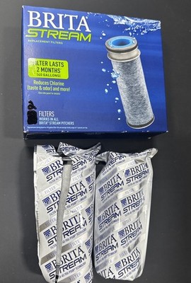 Brita Stream Pitcher Water Filter, Pack of 2 Pack Free SH