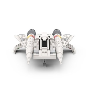 Mocs Bricks Sets Space Fighter Ship Model Building Blocks Toy Kits 548 Parts