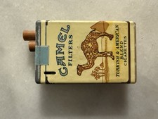 Vintage Camel Filters Cigarette Lighter Not Tested  1.5X2.75!