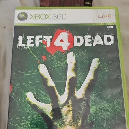 Valve Left 4 Dead Xbox 360 Multiplayer Shooter Survival Horror Game