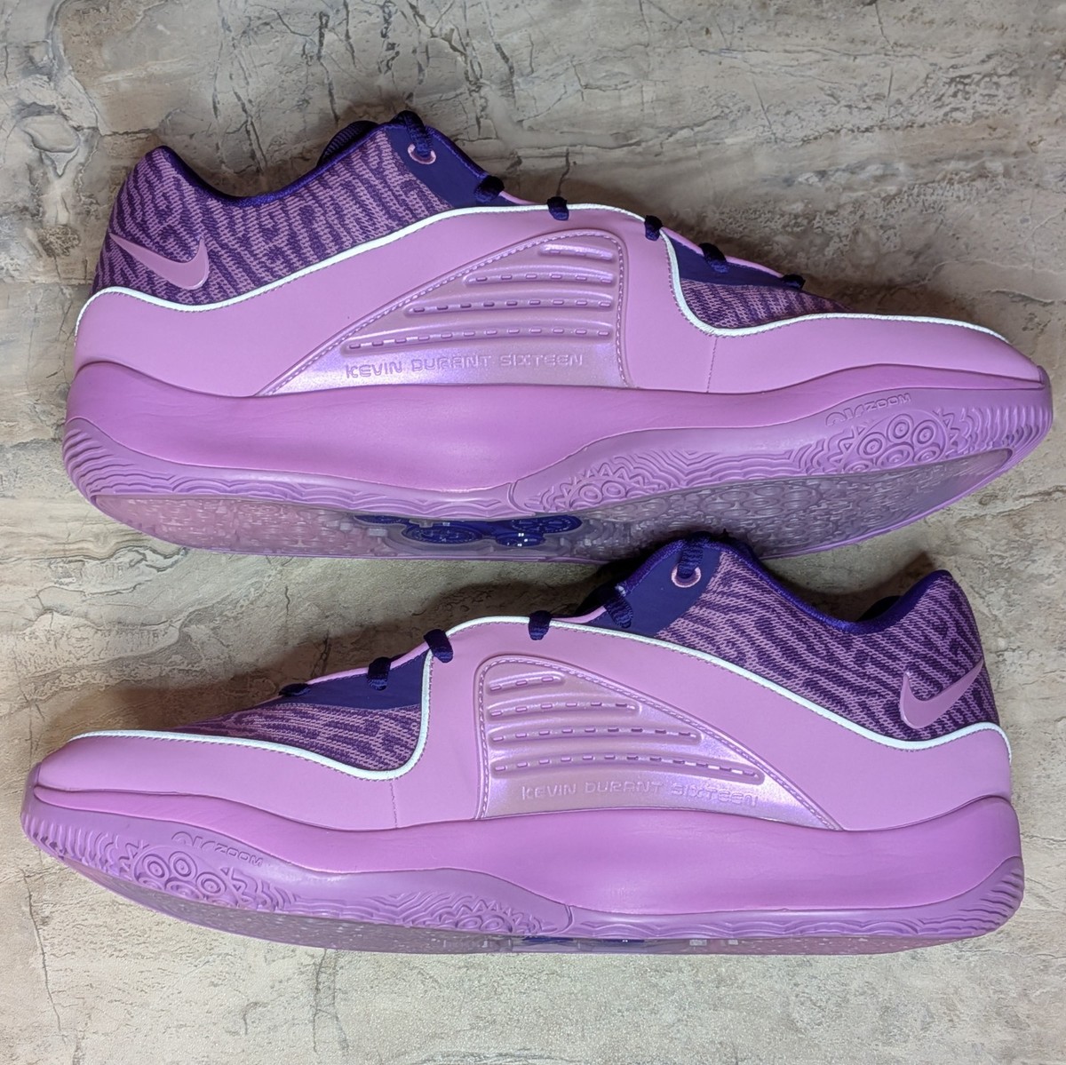 Nike KD 16 B.A.D. Men's 14 Field Purple Fuchsia Basketball Shoes DV2917-500 View 6