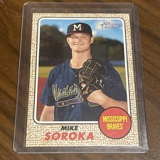 Mike Soroka 2017 Topps Heritage Minor League #51 Mississippi Braves ROOKIE RC