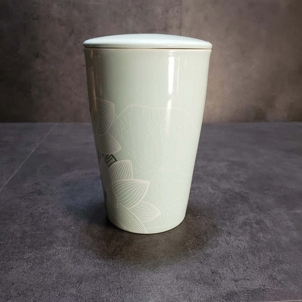 Taza Tea Forte Kati taza taza de té diseño infusor empinado verde Foto 2 de 4