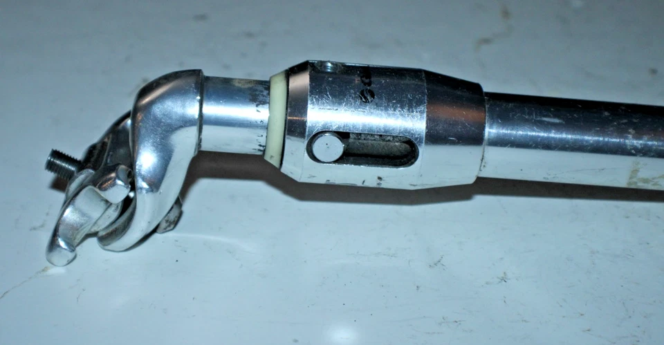 巨型 EGS 悬架座椅杆座管 290/26.8 毫米 20 毫米偏移银色舒适 ~ — 第 2/4 张图片