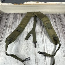 US Military Individual Equipment Belt Suspenders LC-1 OD Green