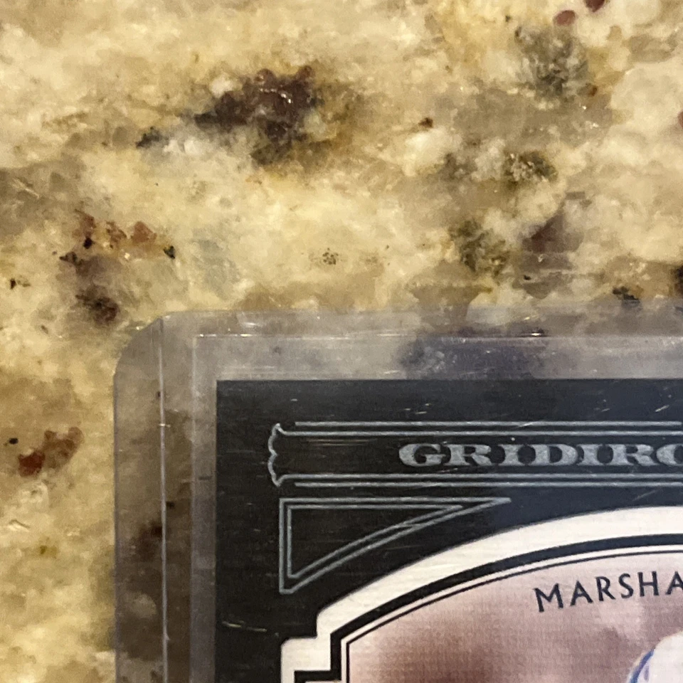 2006 Donruss Threads Pro Gridiron Kings Marshall Faulk 04/10 - Image 2 of 4