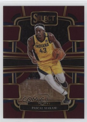 2023-24 Panini Select Concourse Maroon Prizm 41/175 Pascal Siakam #8 10tb