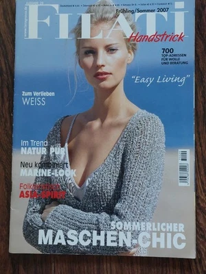 Filati Nr. 29 Strickheft Lana Grossa Wolle Sommer 2007 Vintage viele Fotos - Bild 1 von 4