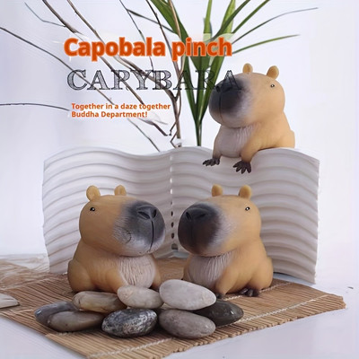 1 Stück Capybara Relax Squeeze Toy Quick Rebound Langlebig Tier Spaß & Entspannung 