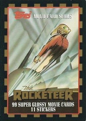 THE ROCKETEER BASE / BASIC KARTEN 1 BIS 99 ODER STICKER VON TOPPS