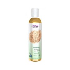 Huile De Graines De Sésame Bio 8 Oz Par Now Foods