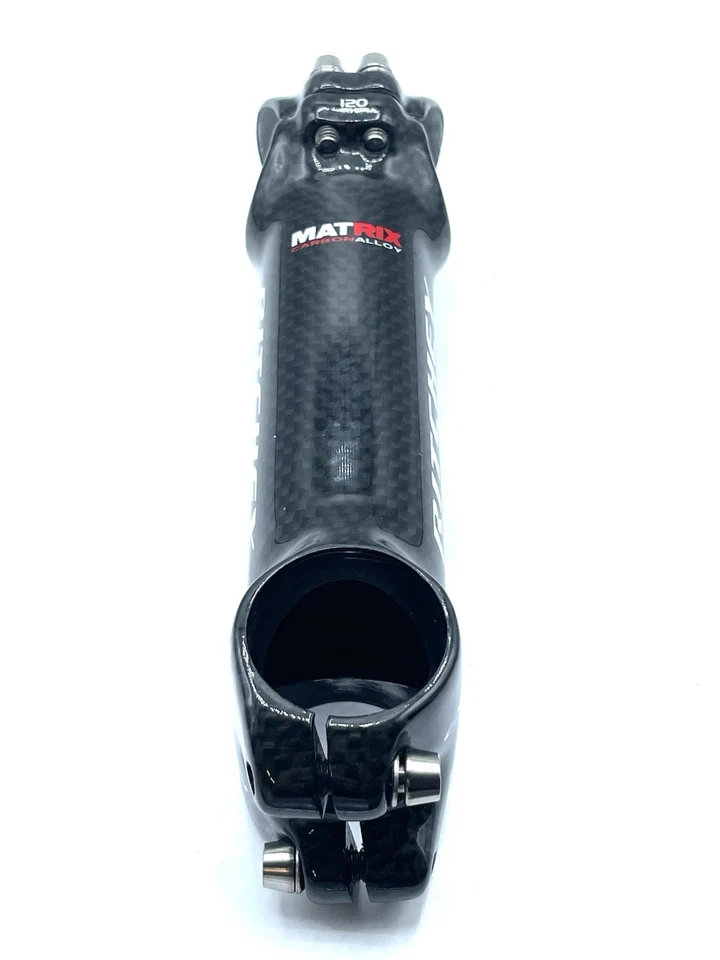 Ritchey WCS Carbon Fiber 4 Axis Alloy Matrix 120mm Road Bike Stem Titanium Bolts - Image 4 of 4