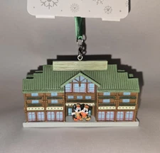 NEW Disney Parks 2025 Wilderness Lodge Resort Mickey Mouse Christmas Ornament