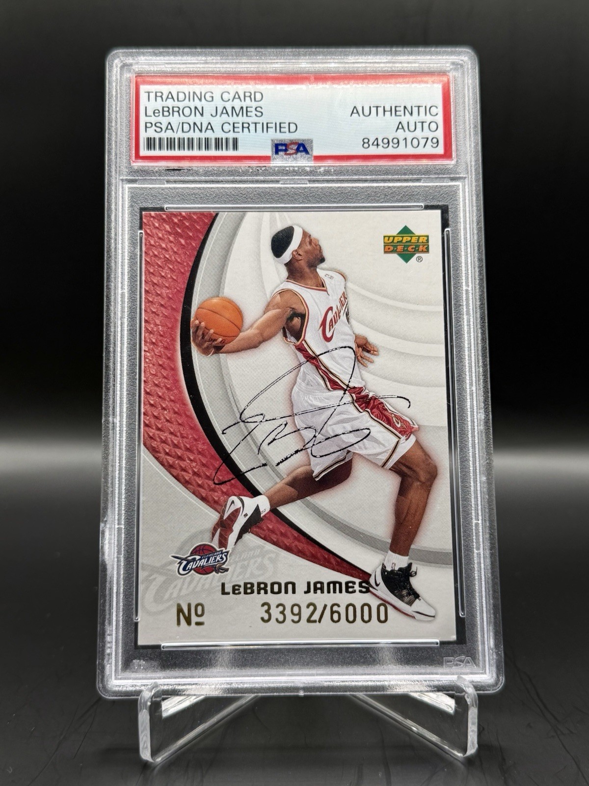 2006-07 Upper Deck - Opti-Free Express Lebron James #3 of 10 SN: /6000 *AUTO*