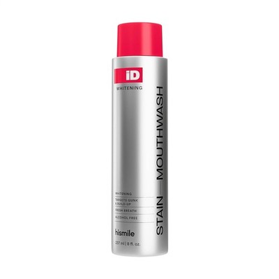 Rinse,Hismile Peroxide iD Stain Lightening Mouthwash, Gunk Removing Mouthwash