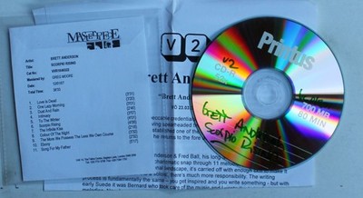 Brett Anderson Scorpio Rising (Brett Anderson) Ger/UK Adv CDR 2007 + PR-Insert